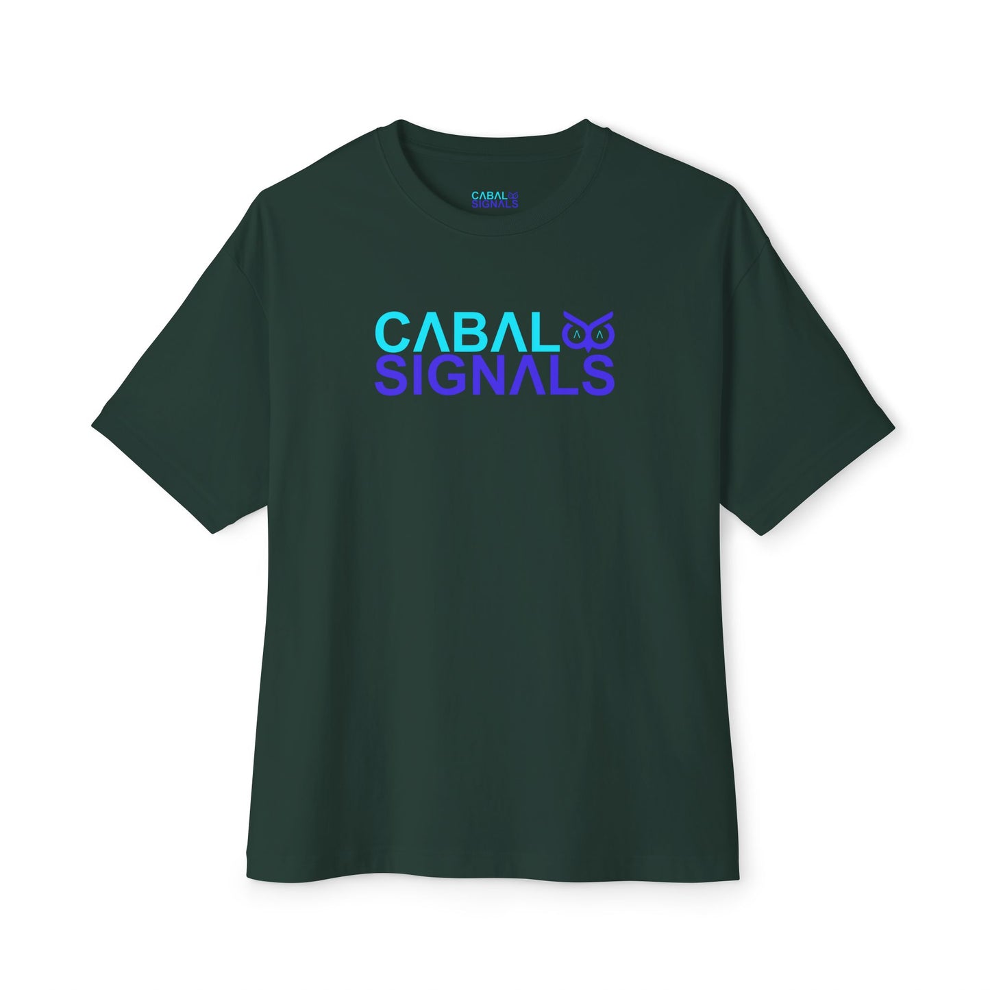 CΛBΛL SIGNΛLS Unisex Oversized Boxy Tee - Trendy Graphic Shirt, Casual Wear, Gift Idea, Festival Apparel, Streetwear