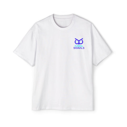 CΛBΛL SIGNΛLS - Men's Heavy Oversized Tee