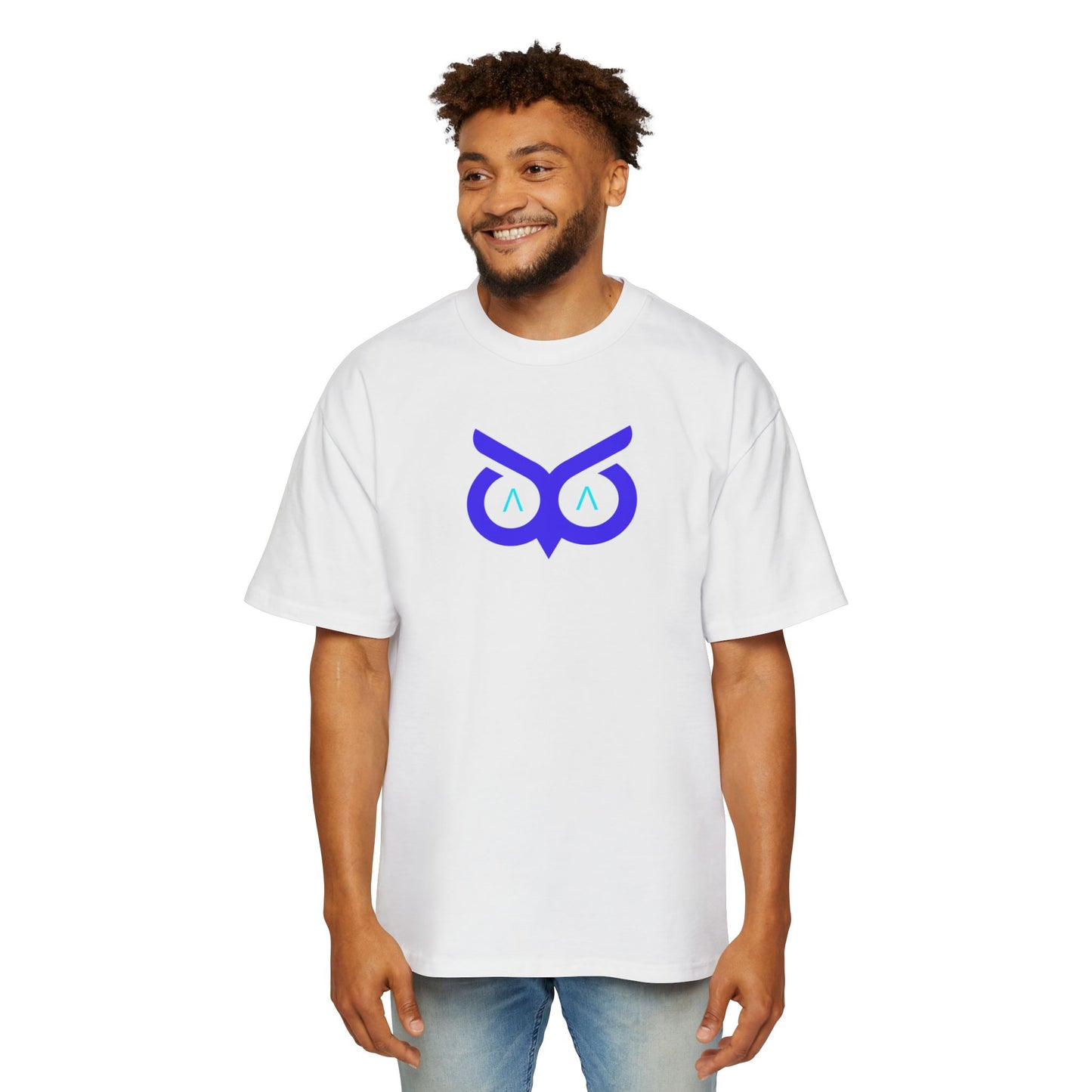 CΛBΛL SIGNΛLS- Node Powered Oversized Tee for Men | Casual Graphic Tee, Unique Gift for Him, Streetwear Style, Fun Statement Shirt