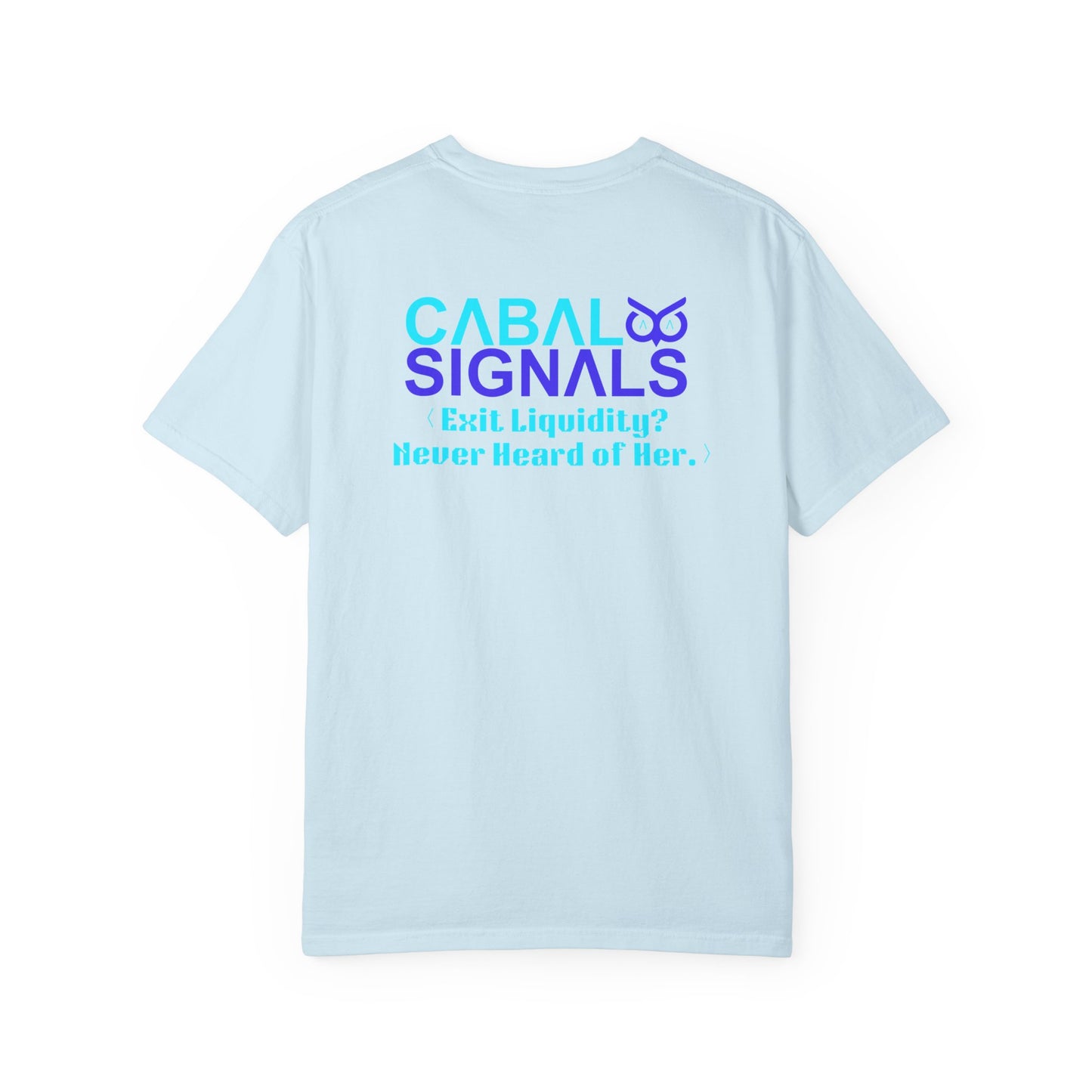 CΛBΛL SIGNΛLS - Unisex Garment-Dyed T-shirt