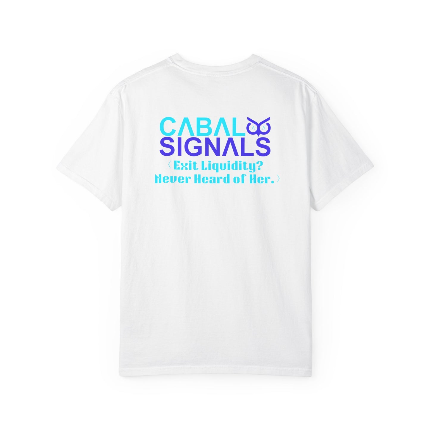 CΛBΛL SIGNΛLS - Unisex Garment-Dyed T-shirt