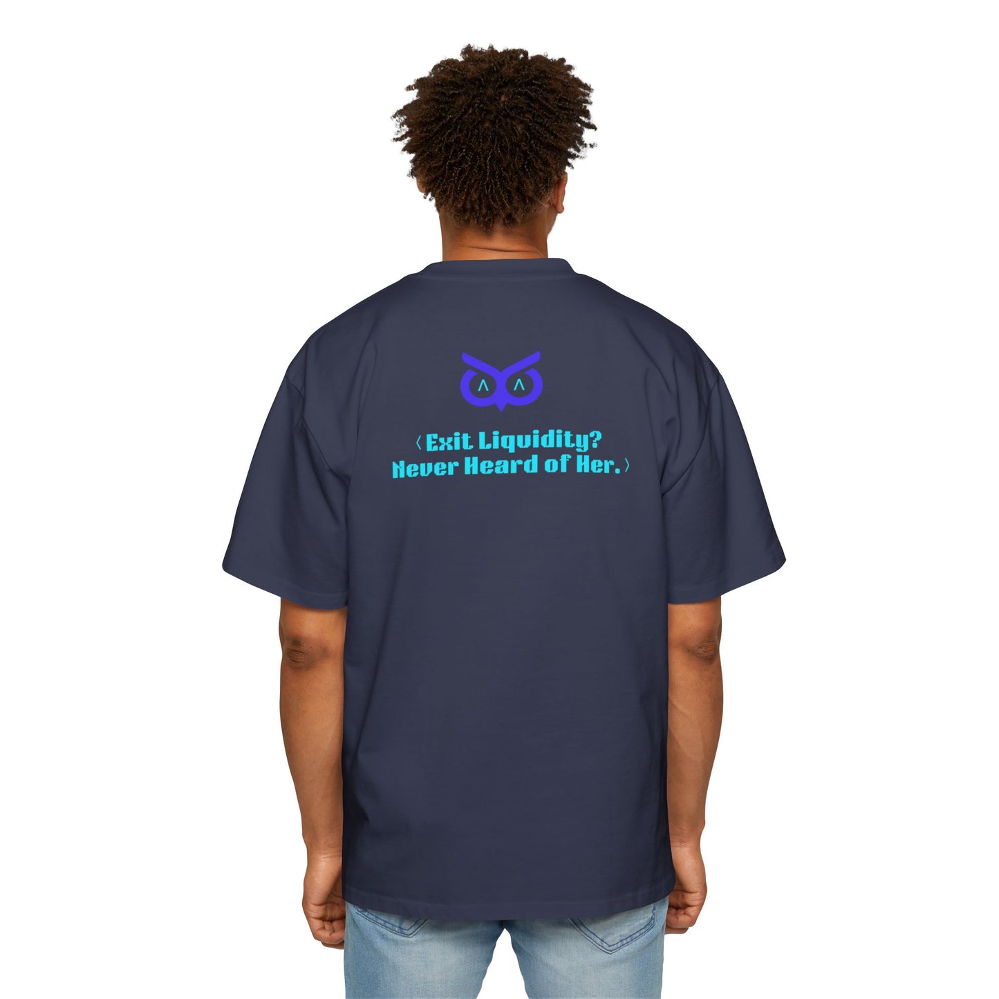 CΛBΛL SIGNΛLS - Men's Heavy Oversized Tee