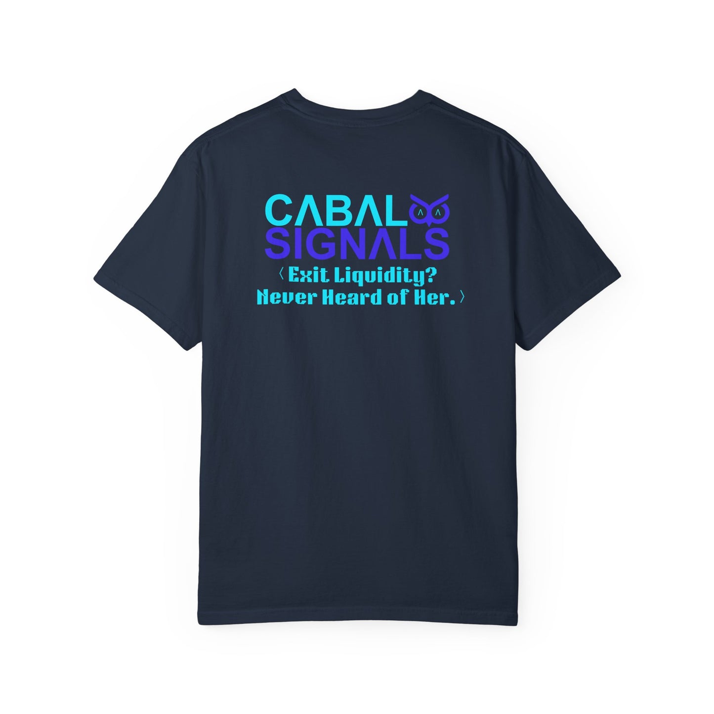 CΛBΛL SIGNΛLS - Unisex Garment-Dyed T-shirt
