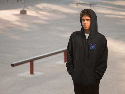 CΛBΛL SIGNΛLS Unisex Heavy Blend™ Full Zip Hooded Sweatshirt