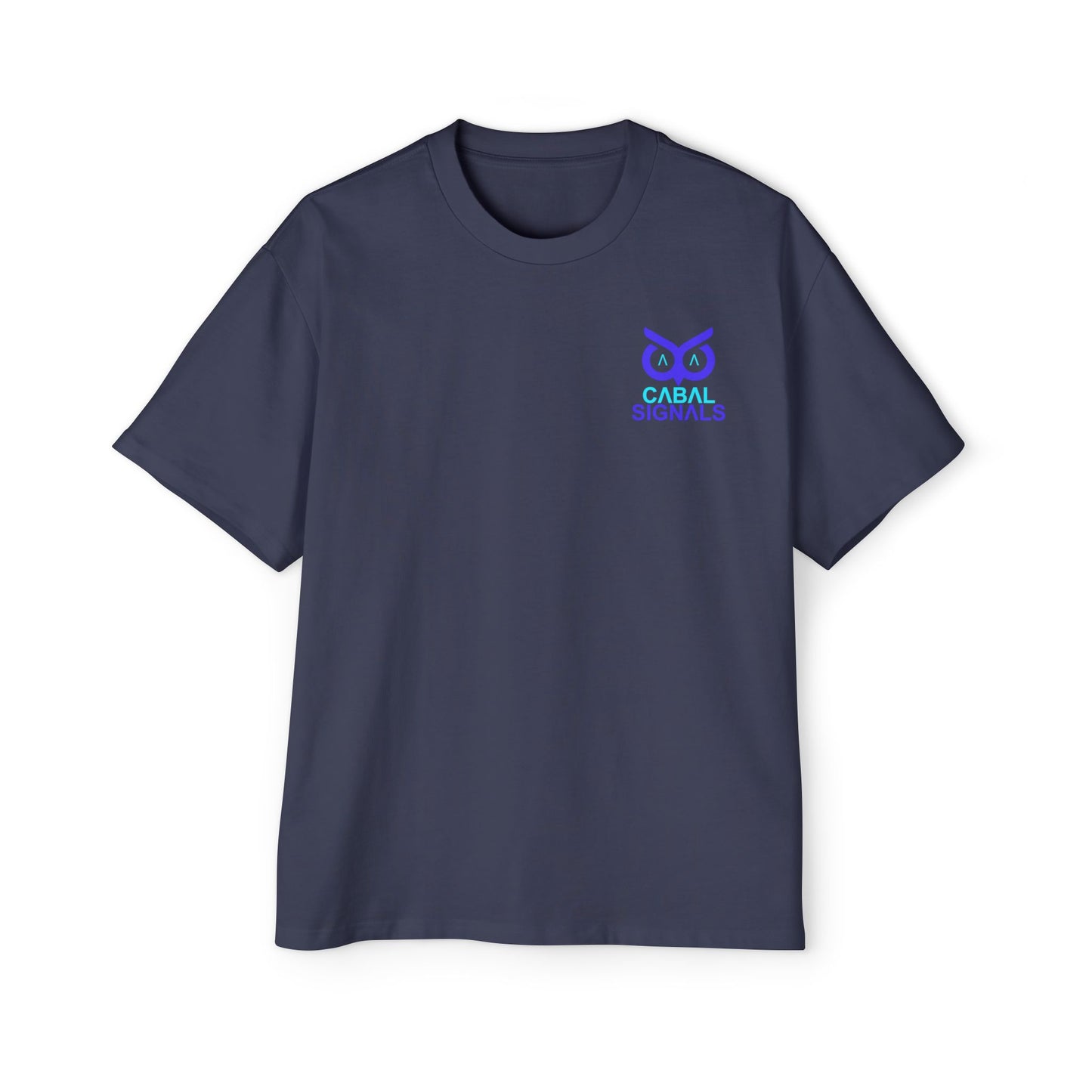 CΛBΛL SIGNΛLS - Men's Heavy Oversized Tee