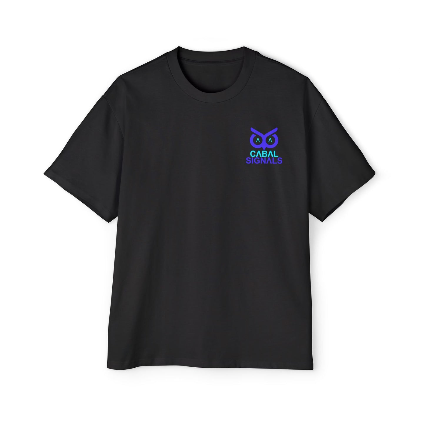 CΛBΛL SIGNΛLS - Men's Heavy Oversized Tee
