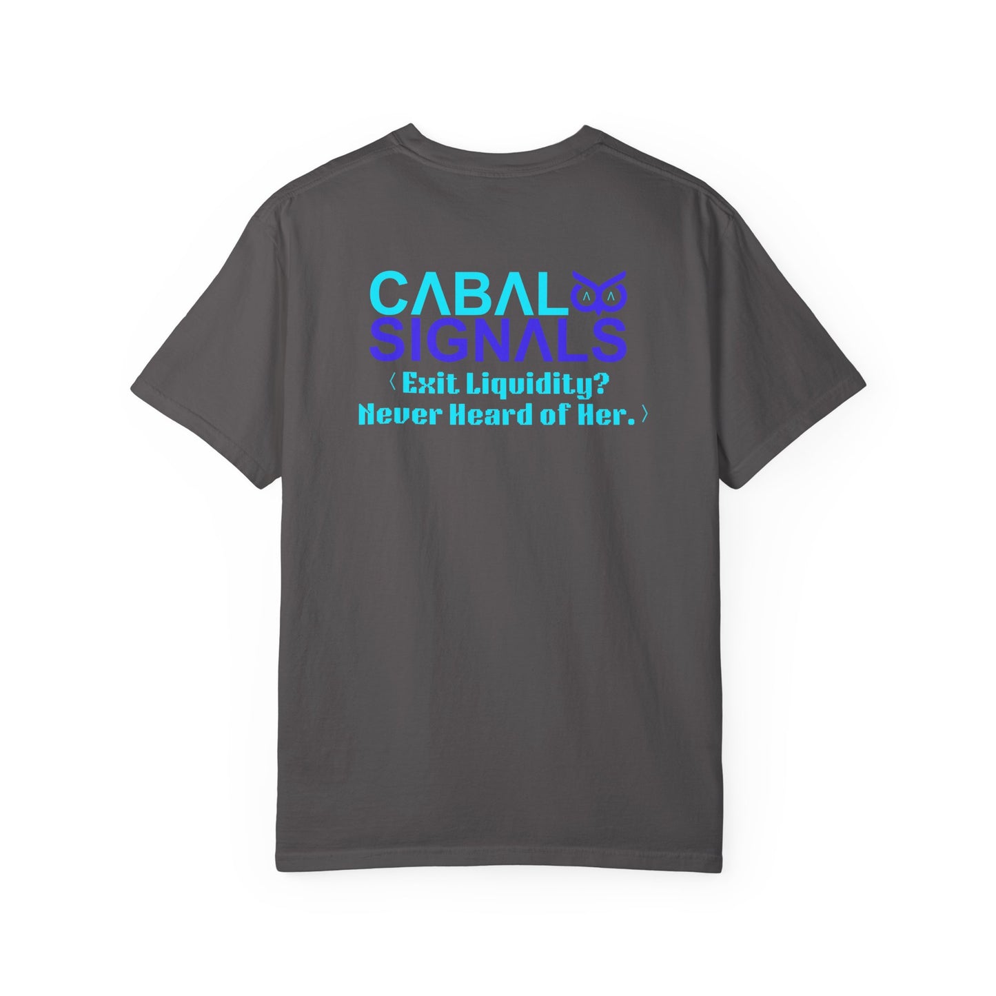CΛBΛL SIGNΛLS - Unisex Garment-Dyed T-shirt