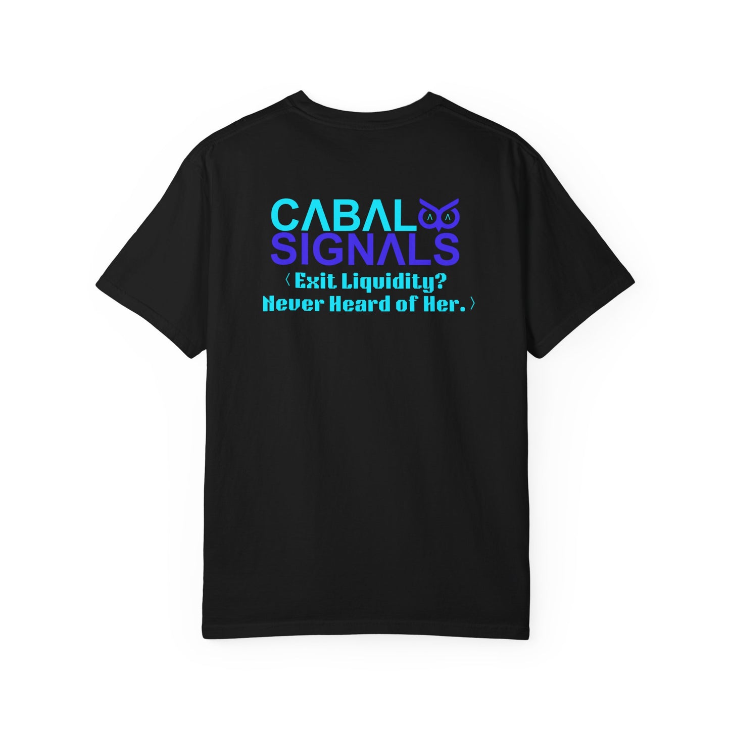 CΛBΛL SIGNΛLS - Unisex Garment-Dyed T-shirt