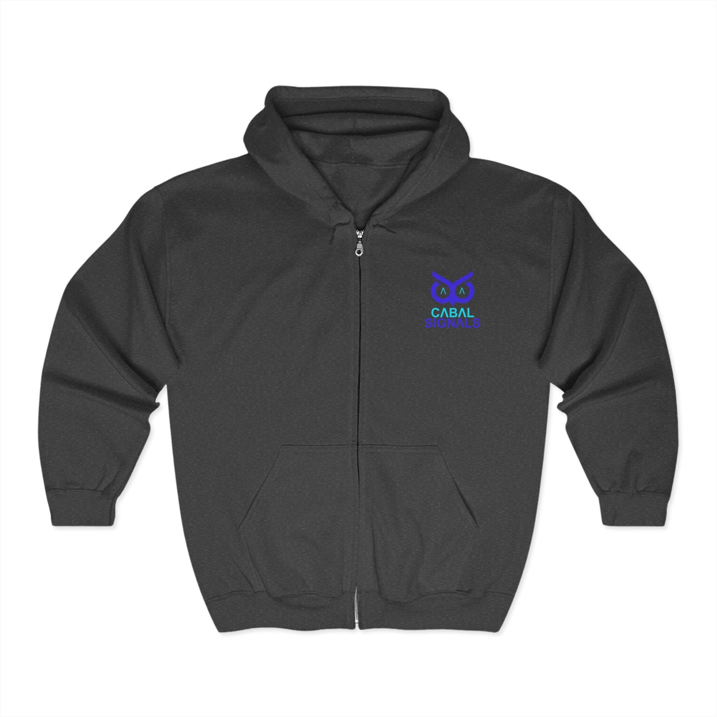 CΛBΛL SIGNΛLS Unisex Heavy Blend™ Full Zip Hooded Sweatshirt